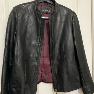 Leather jacket size M